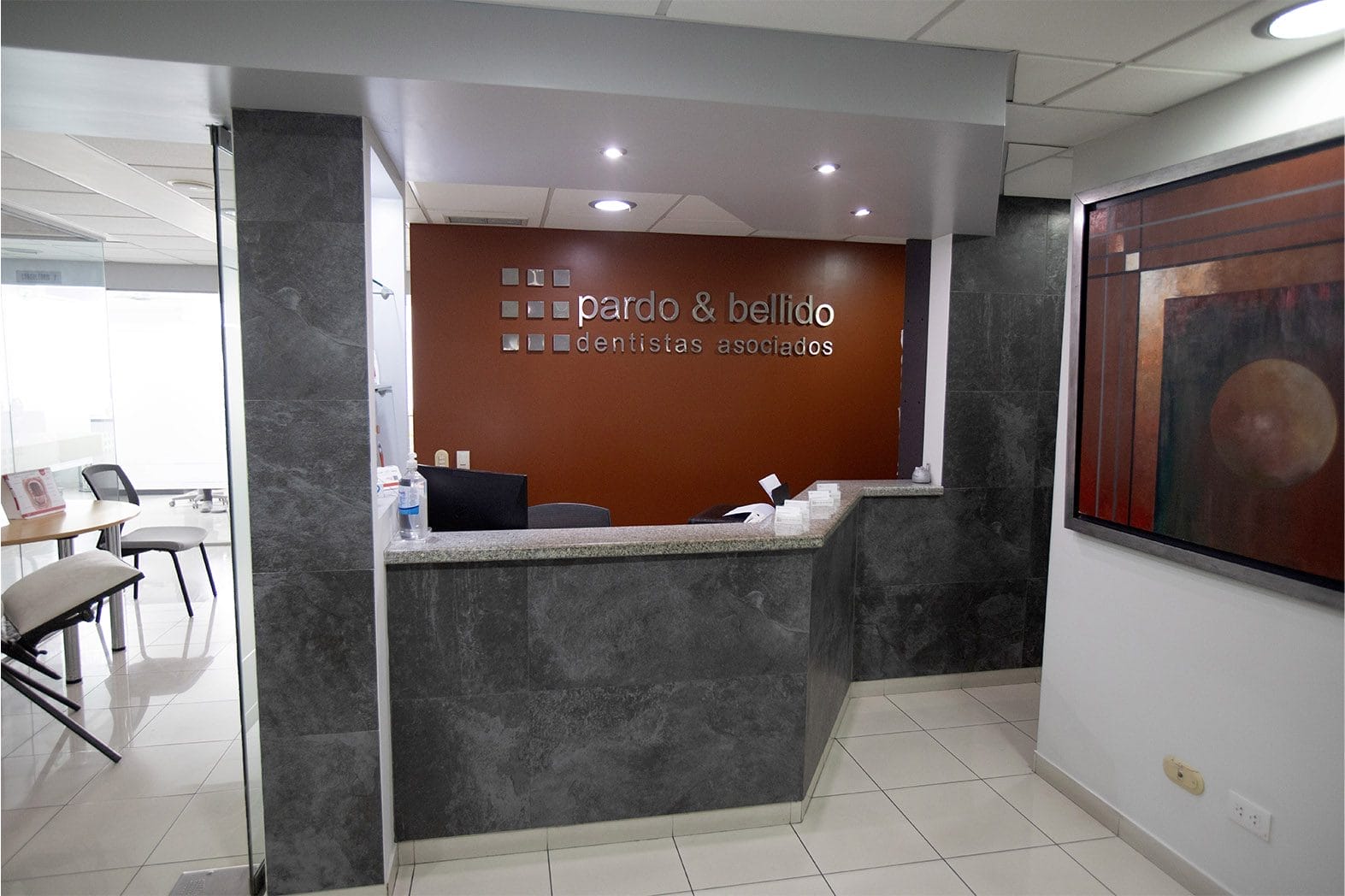 Recepcion consultorio dental